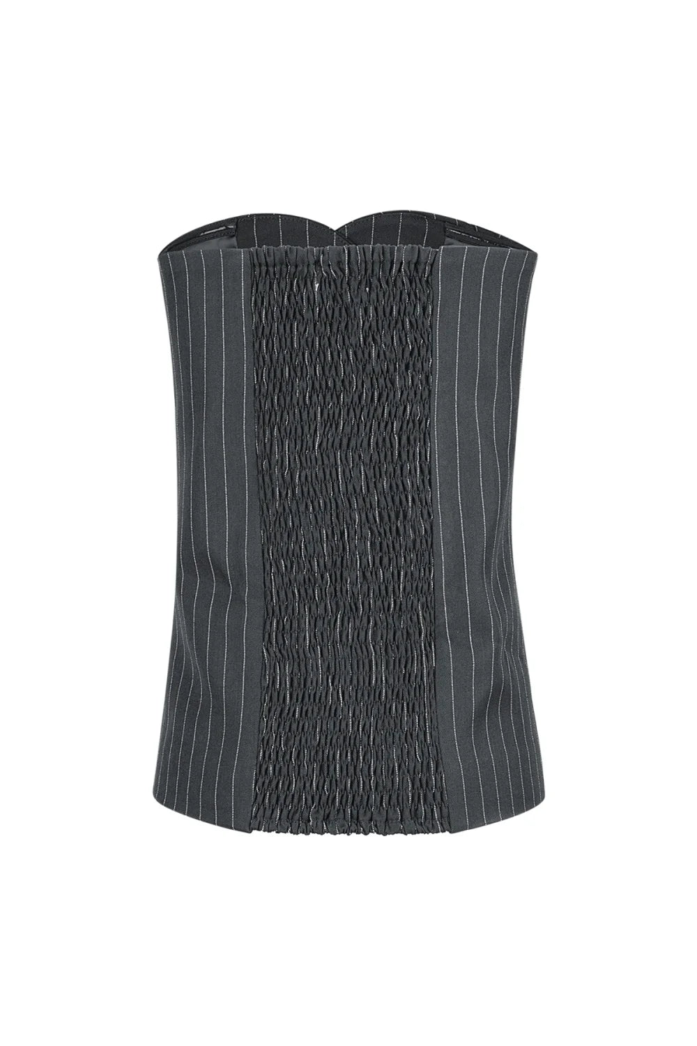 Pinstripe Corset Top