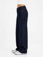 Dark Denim Balloon Fit Jeans