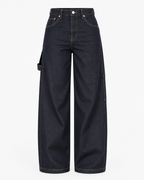 Dark Denim Balloon Fit Jeans