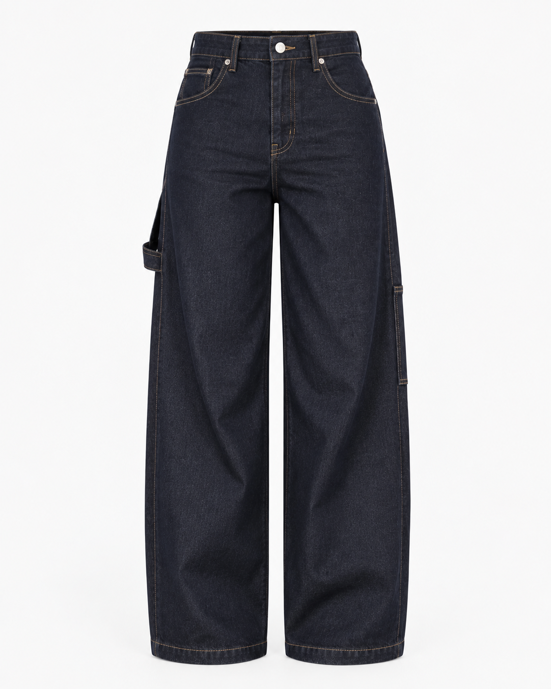 Dark Denim Balloon Fit Jeans
