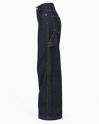 Dark Denim Balloon Fit Jeans