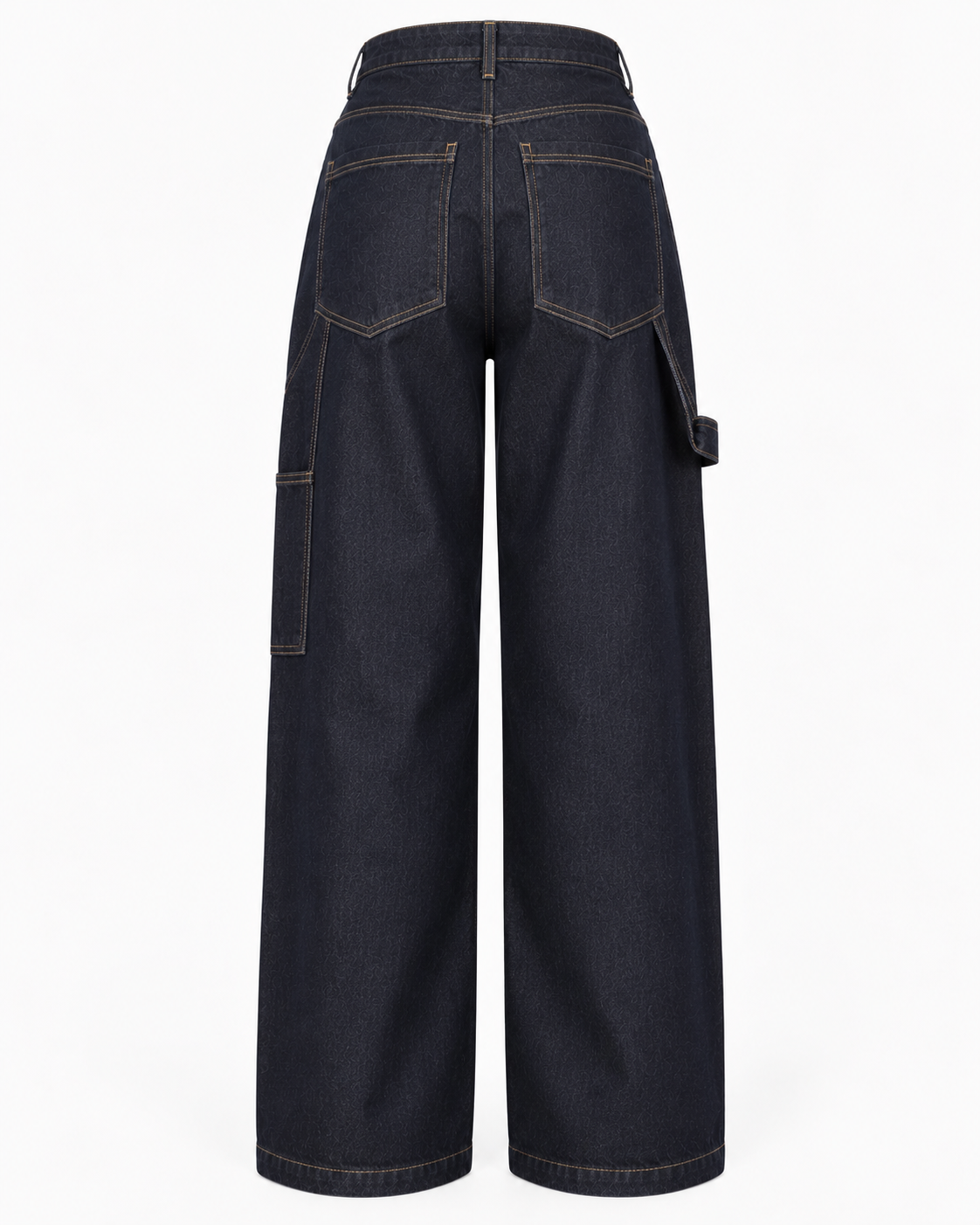 Dark Denim Balloon Fit Jeans